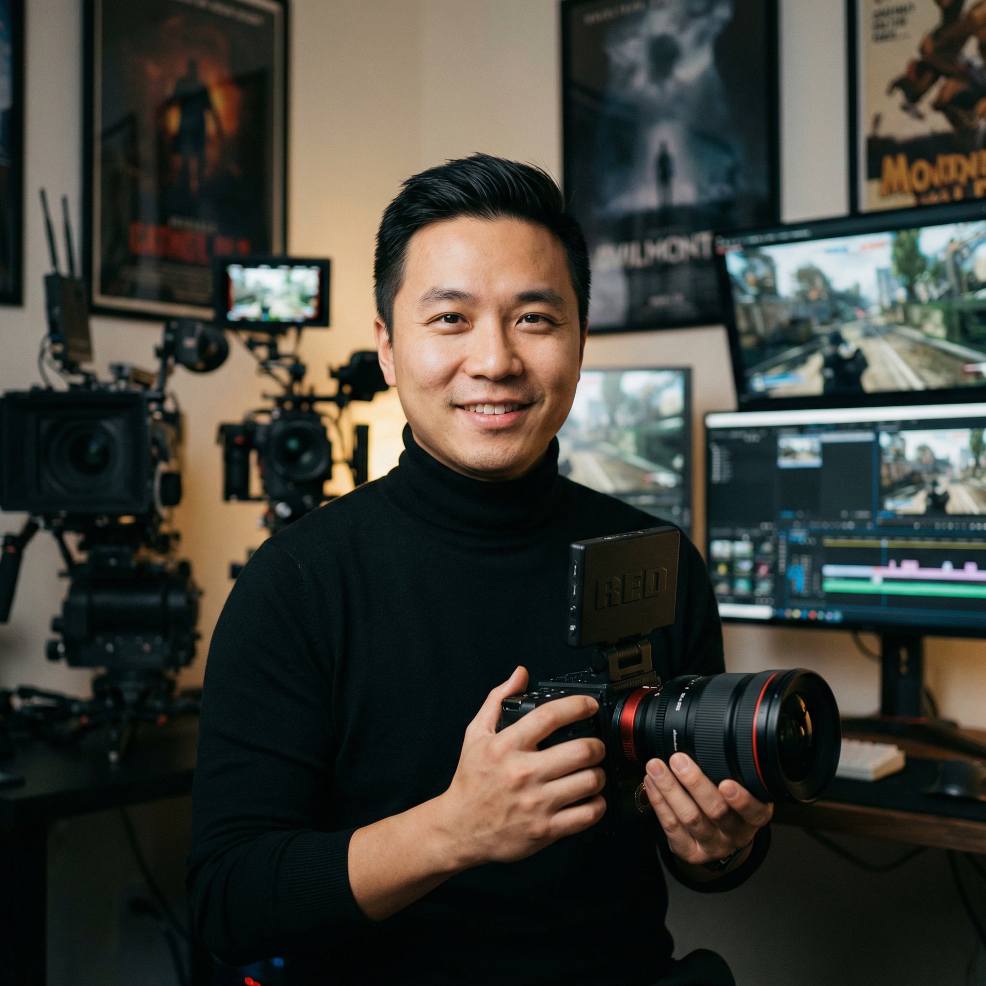 小蓝视频电竞摄影师